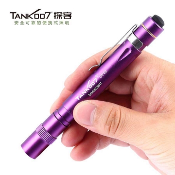 Tank007探客紫外線365nm手電筒防偽檢測..