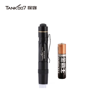 TANK007探客迷你醫(yī)生白光LED日常家用7號小手電筒AAA電池筆帽燈PA01